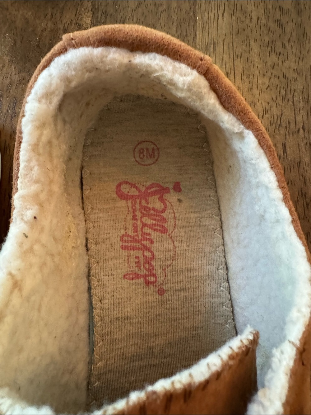 Jellypop Women’s Tan Cozy Suede Slip On Sneakers Size 8 - Picture 3 of 12